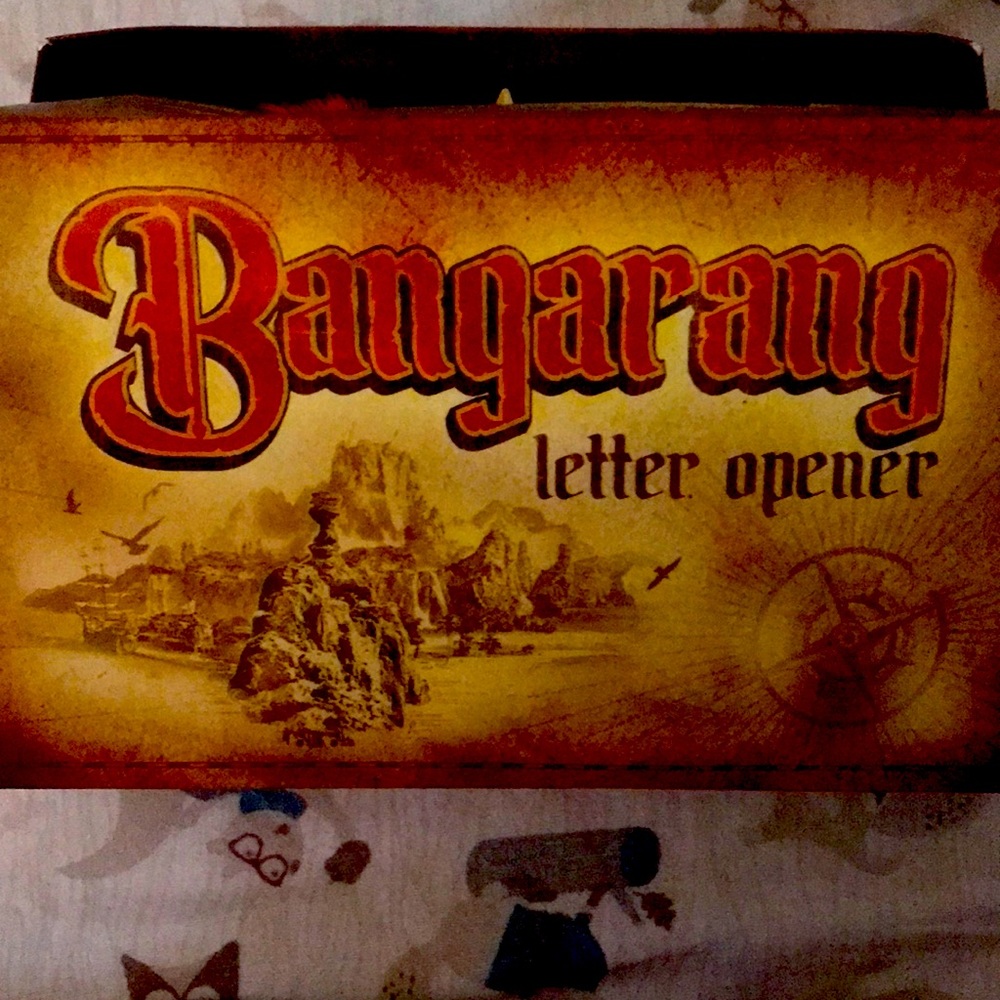 New in box Bangarang letter opener Geek Fuel Hook